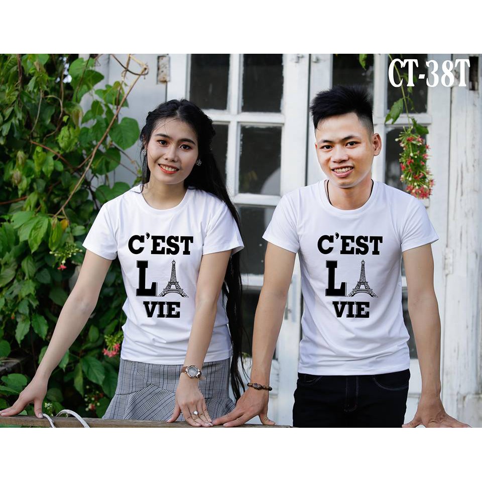 ÁO THUN ĐÔI ẢNH THẬT HOT