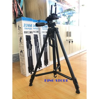 Chân giá đỡ Tripod 3366 cao 150cm