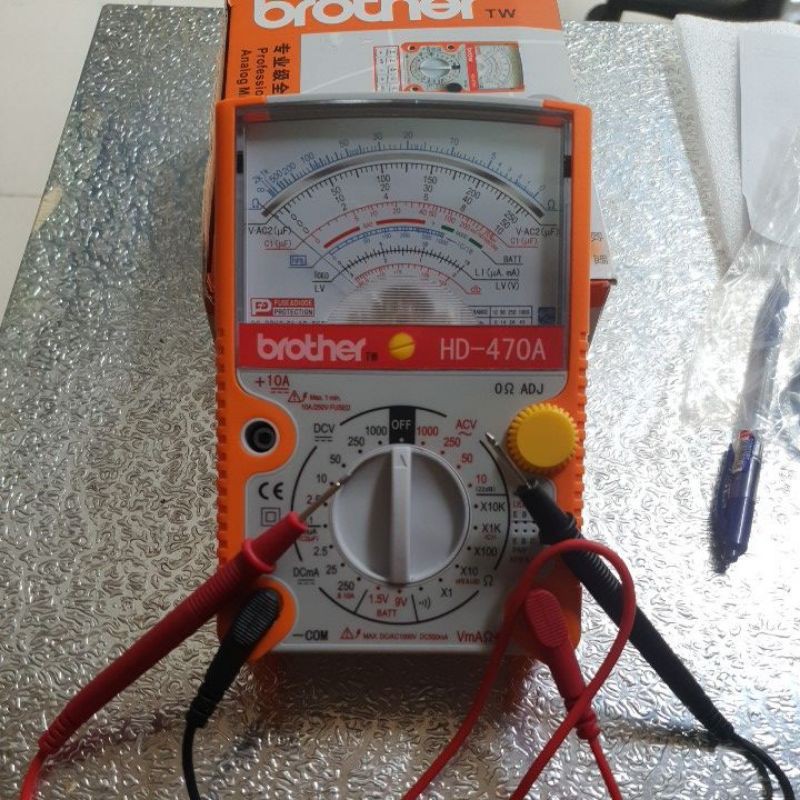 Đồng Hồ Vạn Năng Brother 470A/ Đồng Hồ Đài Loan Brother HD470A