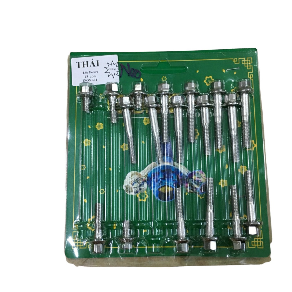 BỘ ỐC LỐC MÁY SALAZA THÁI LAN  GẮN NHIỀU DÒNG XE