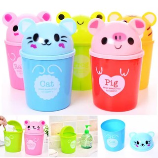 Thùng rác mini hình thú để văn phòng ,bàn làm việc