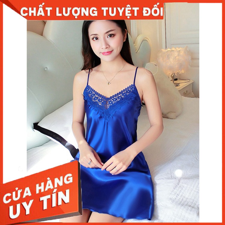 Váy ngủ phi lụa mỏng - Hàng nhập khẩu