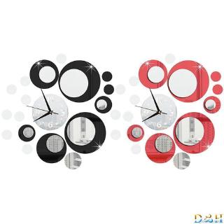 Đồng Hồ Dán Tường 3d Diy
