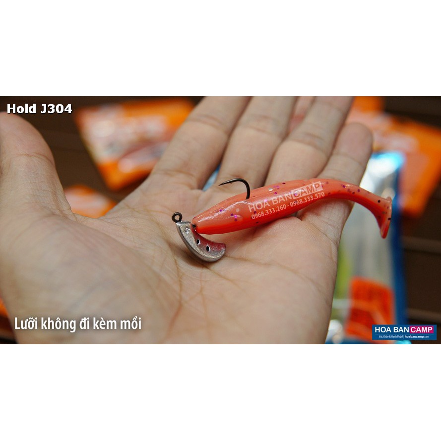 Lưỡi Câu Jig Head Sleeper Hold J304 | 5g - 3 chiếc/ vỉ