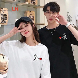 Áo Cặp Nam nữ ⚜️ Áo Đôi ⚜️thun cotton cá tính