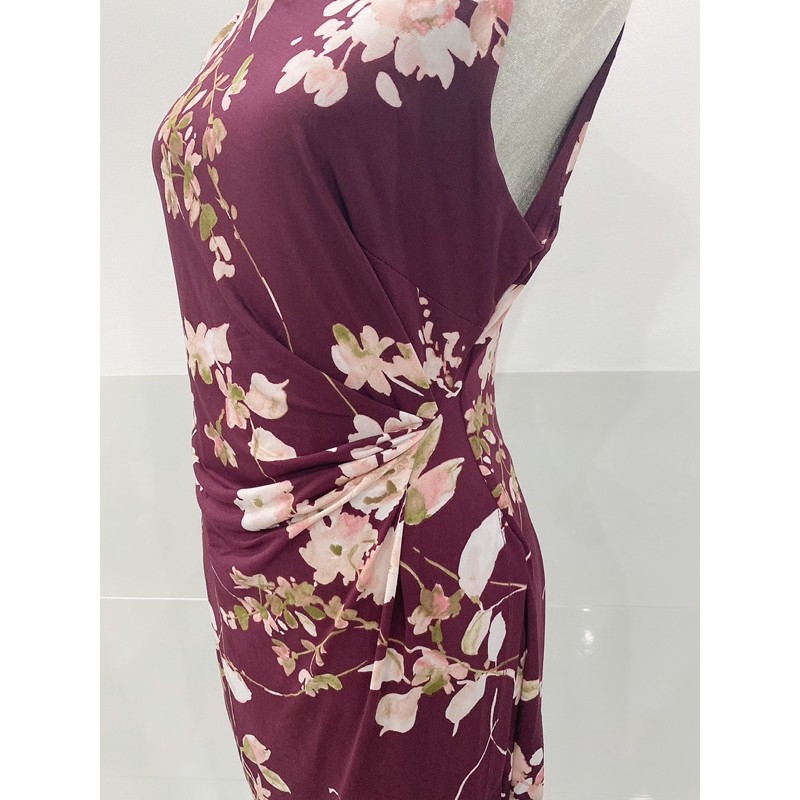 Đầm hoa nhún eo Taylor xuất dư xịn