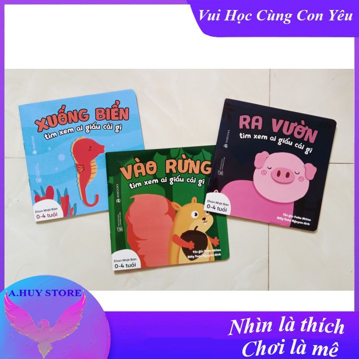 Combo 11 tập Buồn Ngủ Ơi Là Buồn Ngủ phát triển tư duy cho bé từ 6m