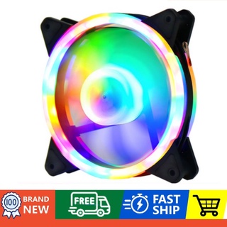 Quạt tản nhiệt, quạt led, quạt fan case 12cm led, fan led rgb