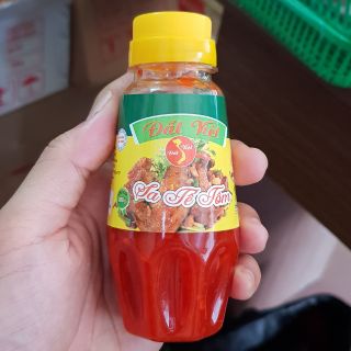 Hũ 100g satế tôm đất việt ,12 giá 7k/chai tặng rổ