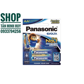 COMBO 5 Vỉ Pin AA panasonic Evolta-LR6EG/2B (vỉ 2 viên)