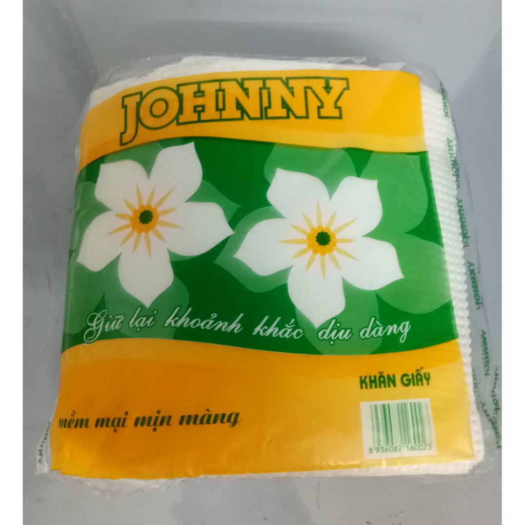 1 BÀNH GIẤY VUÔNG HOA MAI 40 BỊCH