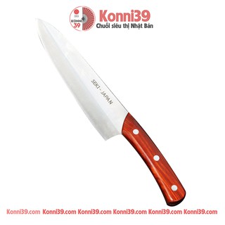 Dao gọt seki nội địa nhật, dài 22cm, làm từ thép không gỉ, dao bếp Nhật Bản - Konni39 Hưng Yên