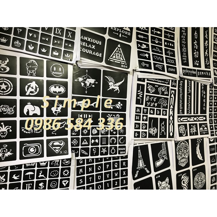 Mẫu mực xăm E12 | BigBuy360 - bigbuy360.vn