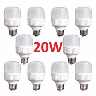 Com bo 5 bóng đèn led trụ tròn 20w