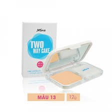 Phấn Trang Điểm Mira Two Way Cake SPF 34 Hàn Quốc 12g