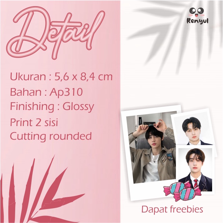 Set 5 Tấm Thẻ Ảnh Jaehyun Forever Only Unofficial