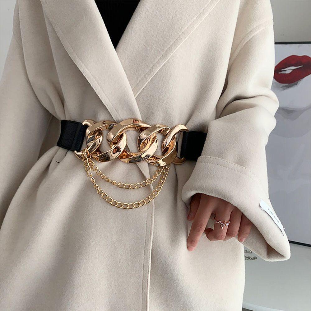Thắt Lưng Co Giãn Bản Rộng Thời Trang Chất Lượng Cao Cho Nữ