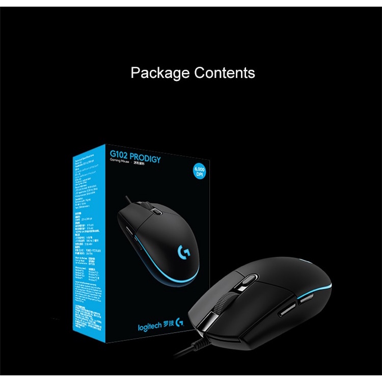 Chuột Gaming G102 Quang Học Có Dây Chất Lượng Cao
