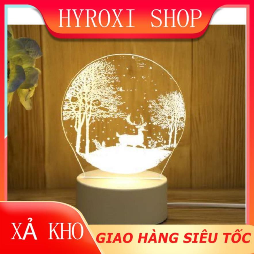 Đèn Ngủ 3D Led Nhiều Mẫu Hình Cực Đẹp Lamp 3D HYROXISHOP