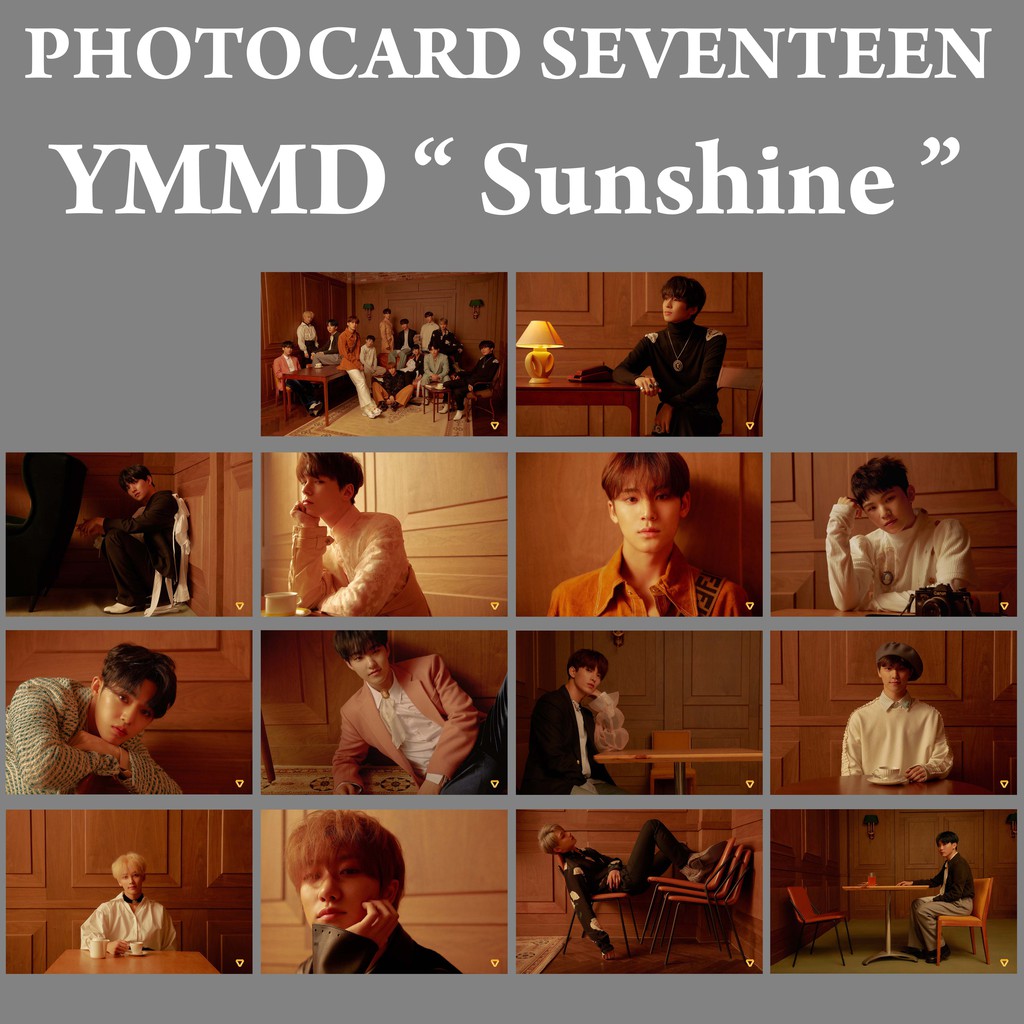 Thẻ Ảnh Nhóm Nhạc Seventeen You Made My Dawn