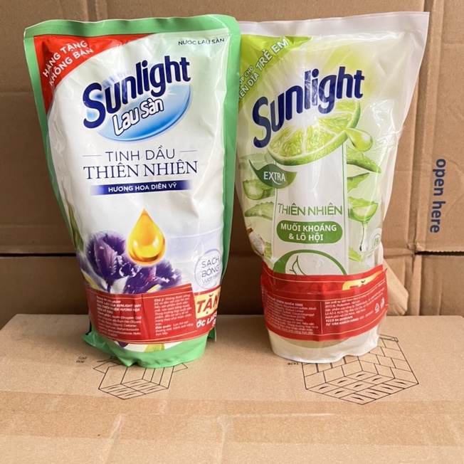Nước lau sàn/ nước rửa chén sunlight 550g (hkm)