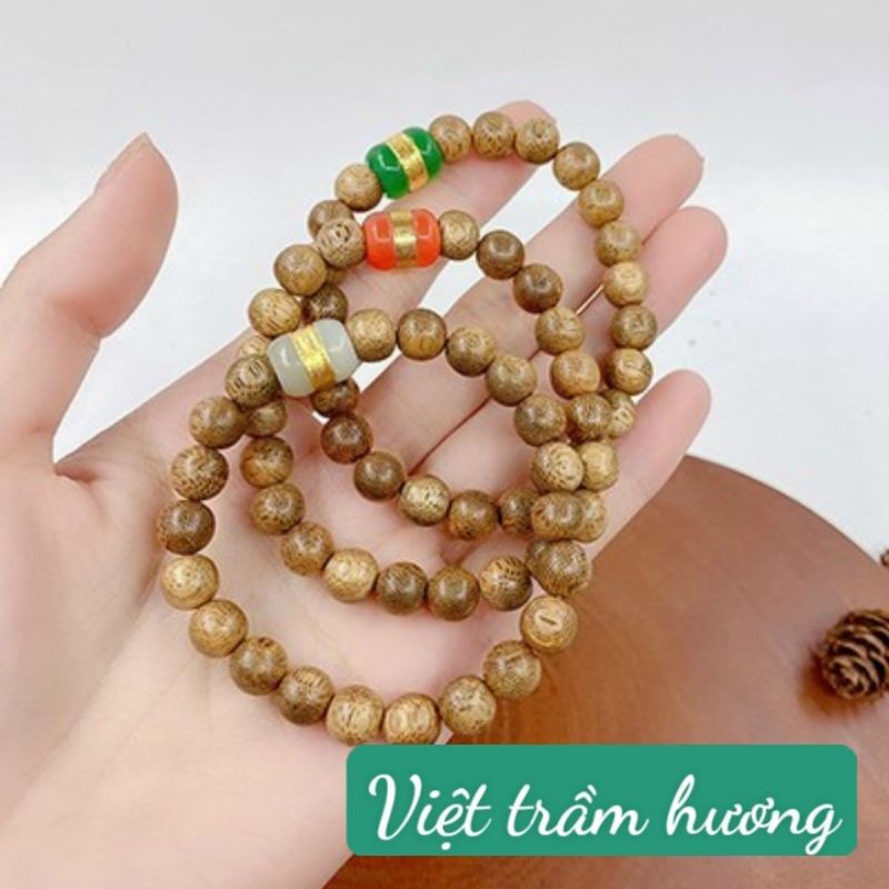 trầm hương tốc lào tự nhiên mix lu thống mệnh thổ và kim