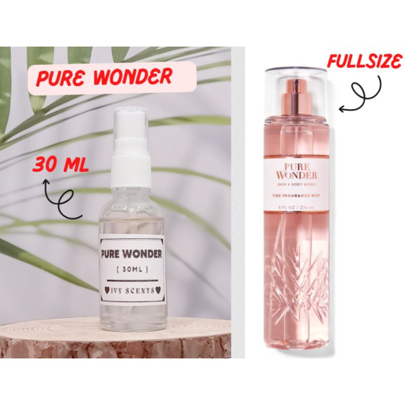 (30ML)XỊT THƠM PURE WONDER BATH AND BODYWORKS