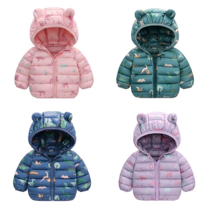 Áo phao siêu nhẹ Quảng Châu cho bé trai, bé gái- Áo phao cho bé K009