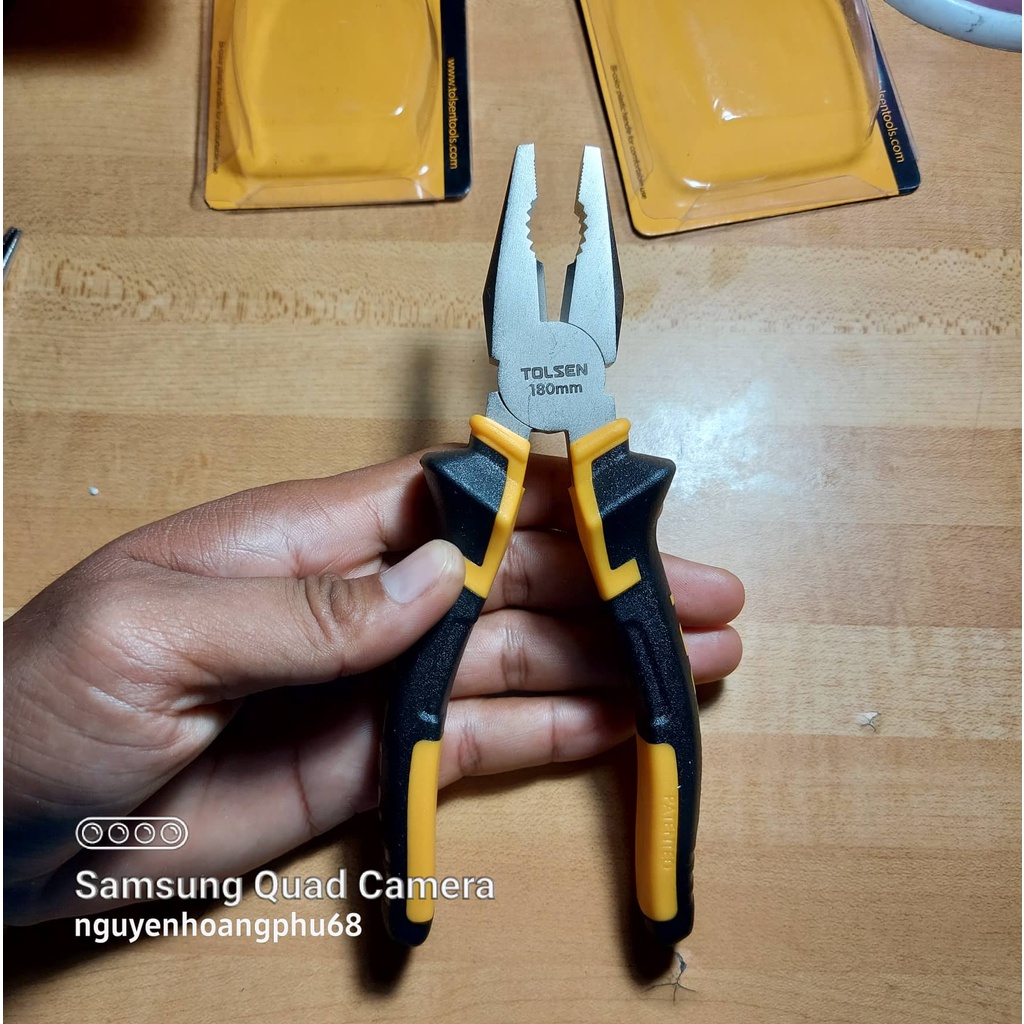Kìm đủ kích cỡ Kìm cắt, kìm bằng, Kìm nhọn, kềm răng thương hiệu Tolsen nhập chính hãng chính ngạch