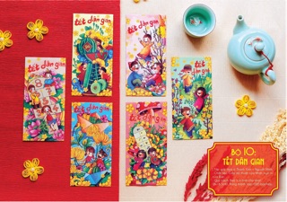 Bộ 100 bao lì xì đẹp độc lạ