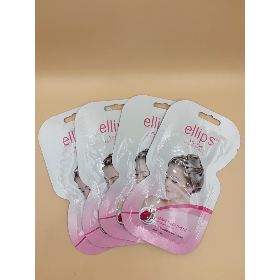 Ủ tóc ellips vitamin hair mask hair repair 18g