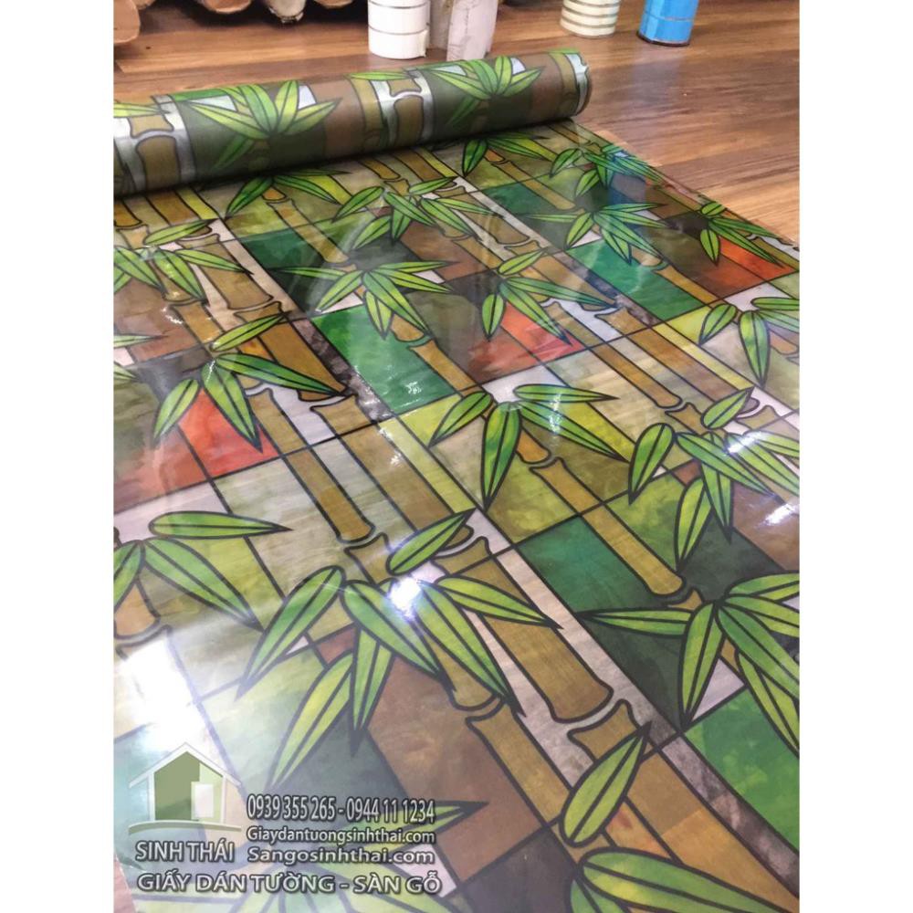 Giấy dán kính cây tre cây trúc, khổ 90cm có sẵn keo | BigBuy360 - bigbuy360.vn