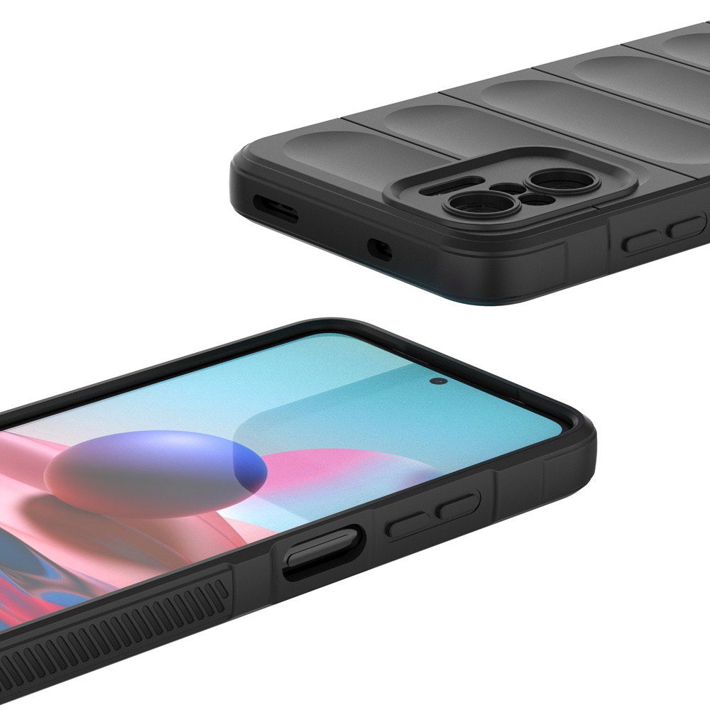 Ốp Điện Thoại Silicon TPU Mềm Có Túi Khí Chống Sốc Bảo Vệ Toàn Diện Cho Xiaomi Redmi Note 10 / 10S 4G