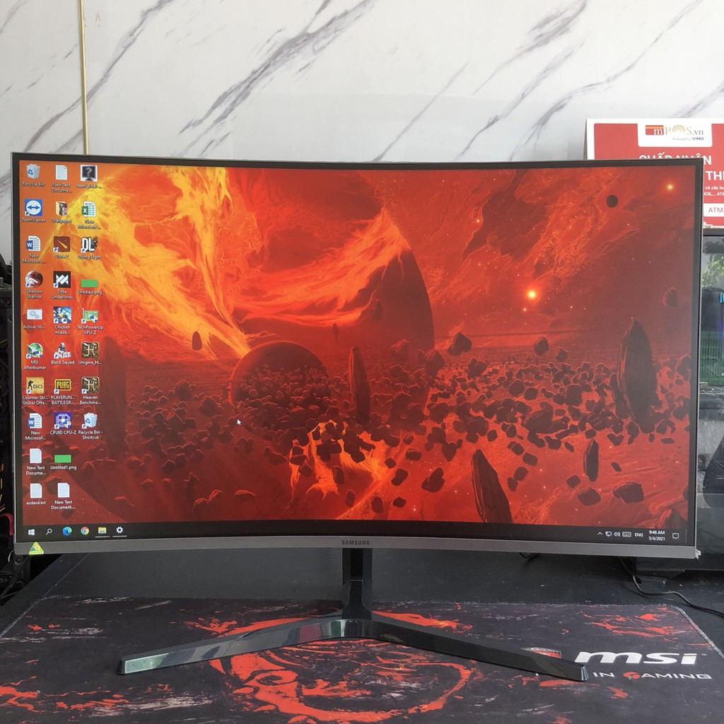 Màn hình máy tính Samsung LC32JG50QQEXXV 32'' WQHD 144Hz Cong - 2K - 2nd