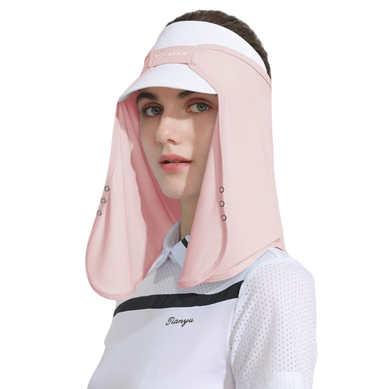 Mũ Rộng Vành Chống Nắng Tia UV Bằng Lụa Dùng Khi Chơi Golf/Đi Xe Đạp/Làm Việc Ngoài Trời Mùa Hè Cho Nữ