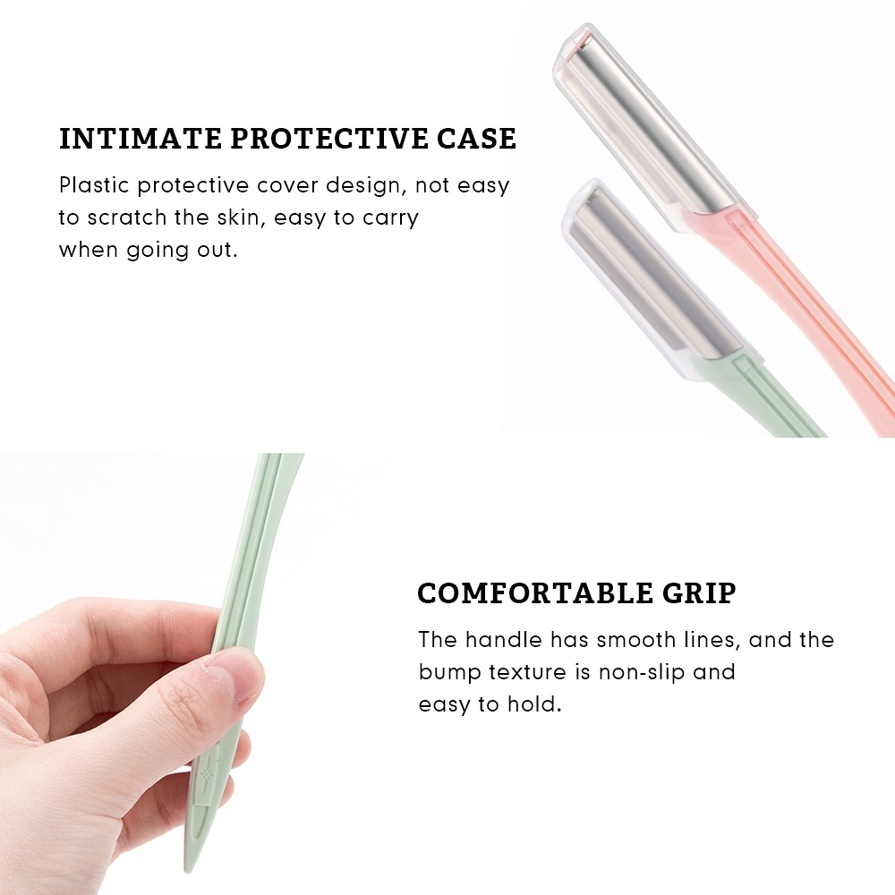 Dao cạo định hình chân mày SANIYE B1181 hỗ trợ trang điểm chuyên dụng