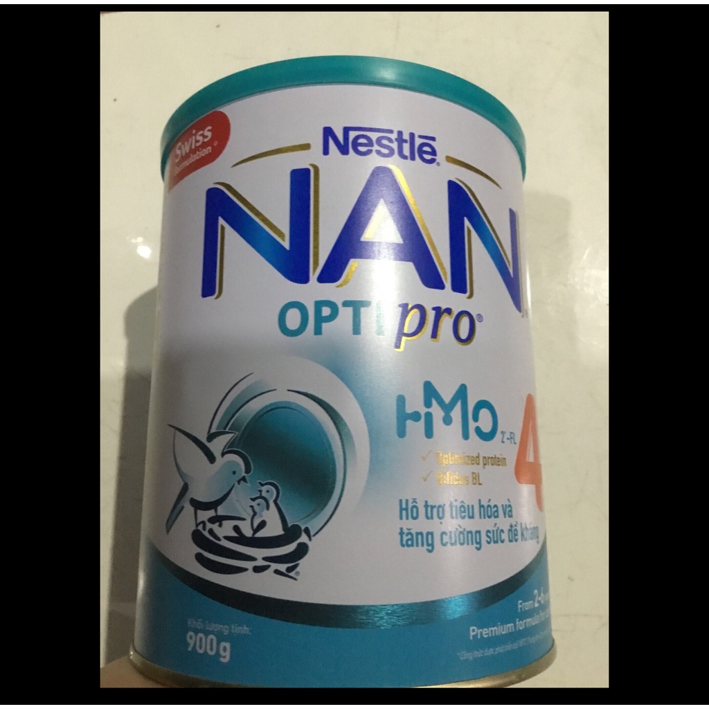 Sữa bột Nestle NAN OPTIPRO 4 HMO 900g - HSD 02/2023