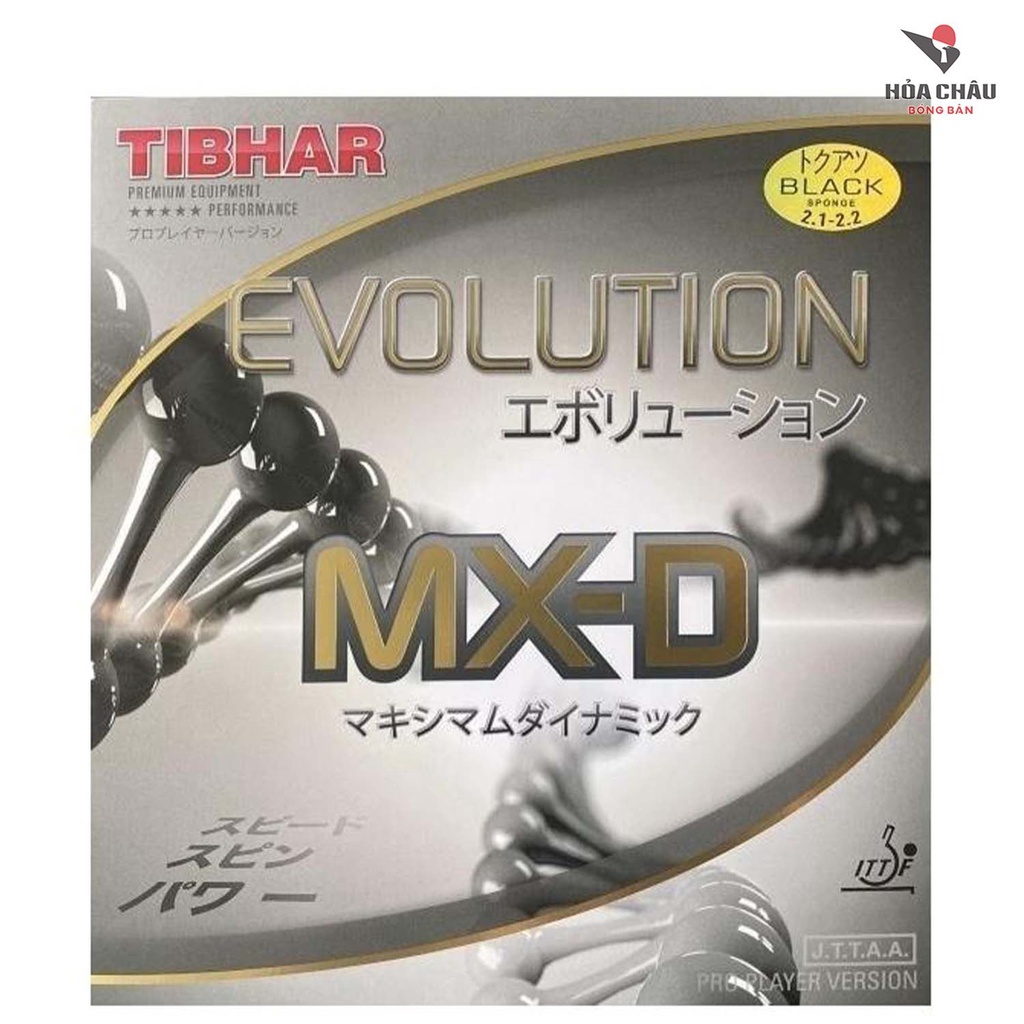 Mặt vợt bóng bàn Tibhar Evolution MX-D (2.1~2.2)