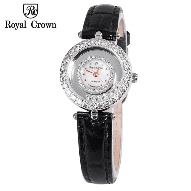 Đồng hồ nữ Chính Hãng Royal Crown Dây da 5308 (nhiều màu)