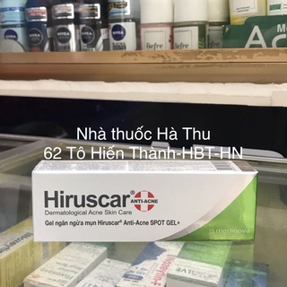 Gel ngăn ngừa mụn Hiruscar Anti-Acne Spot Gel+