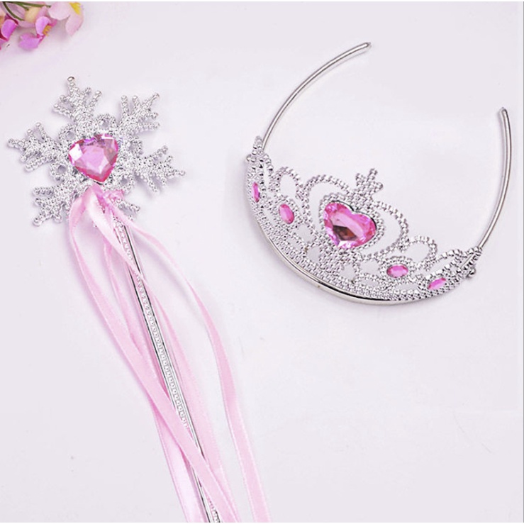 Vương Miện Elsa và đũa thần cho bé hóa thân công chúa elsa cực đẹp