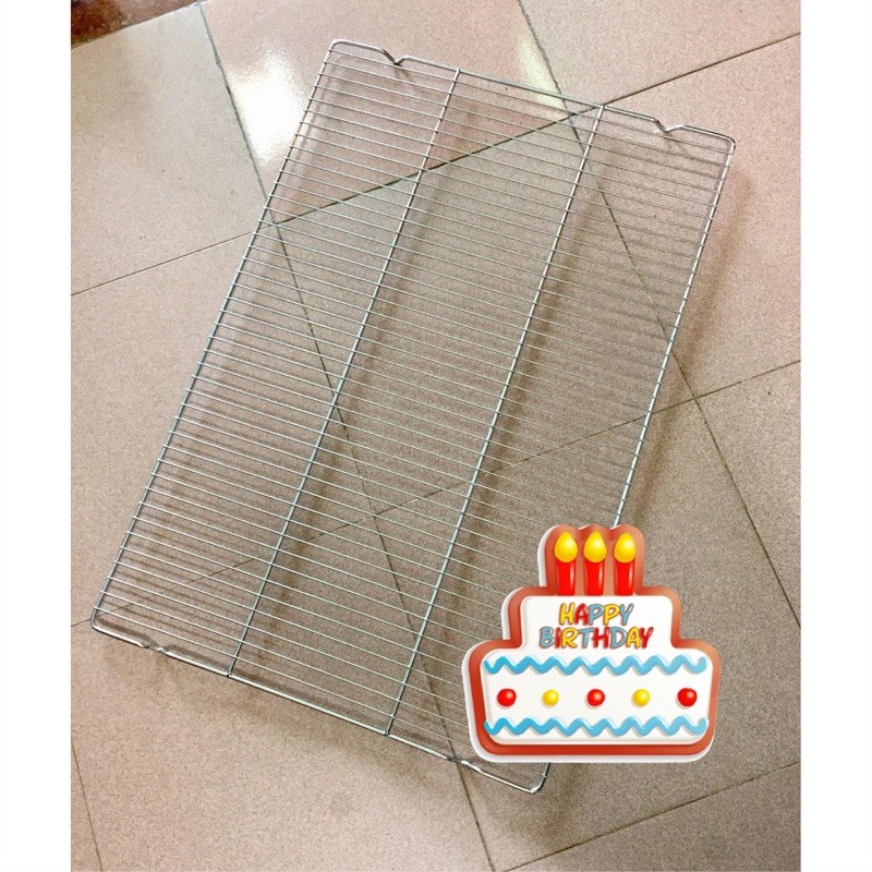 Rack hong bánh inox 40 x 60cm / Vỉ nướng