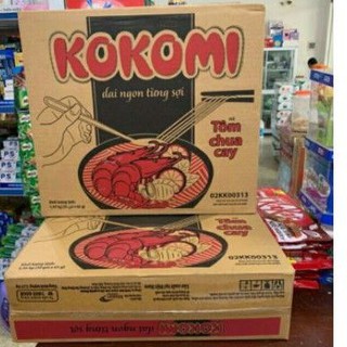 Mì tôm kokomi thùng 30 gói ×65g