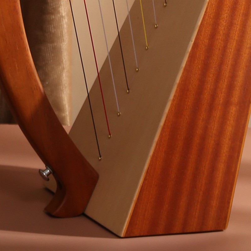 Đàn hạc cầm tay đàn Lyre Thổ Nhĩ Kỳ đàn hạc cầm Lyre Harp cao cấp IM0012-W1000 tặng đàn kalimba