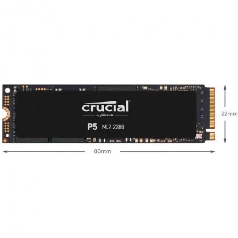 [Mã 255ELSALE giảm 7% đơn 300K] Ổ cứng SSD M2-PCIe 2280 Crucial P5 - 1TB | BigBuy360 - bigbuy360.vn