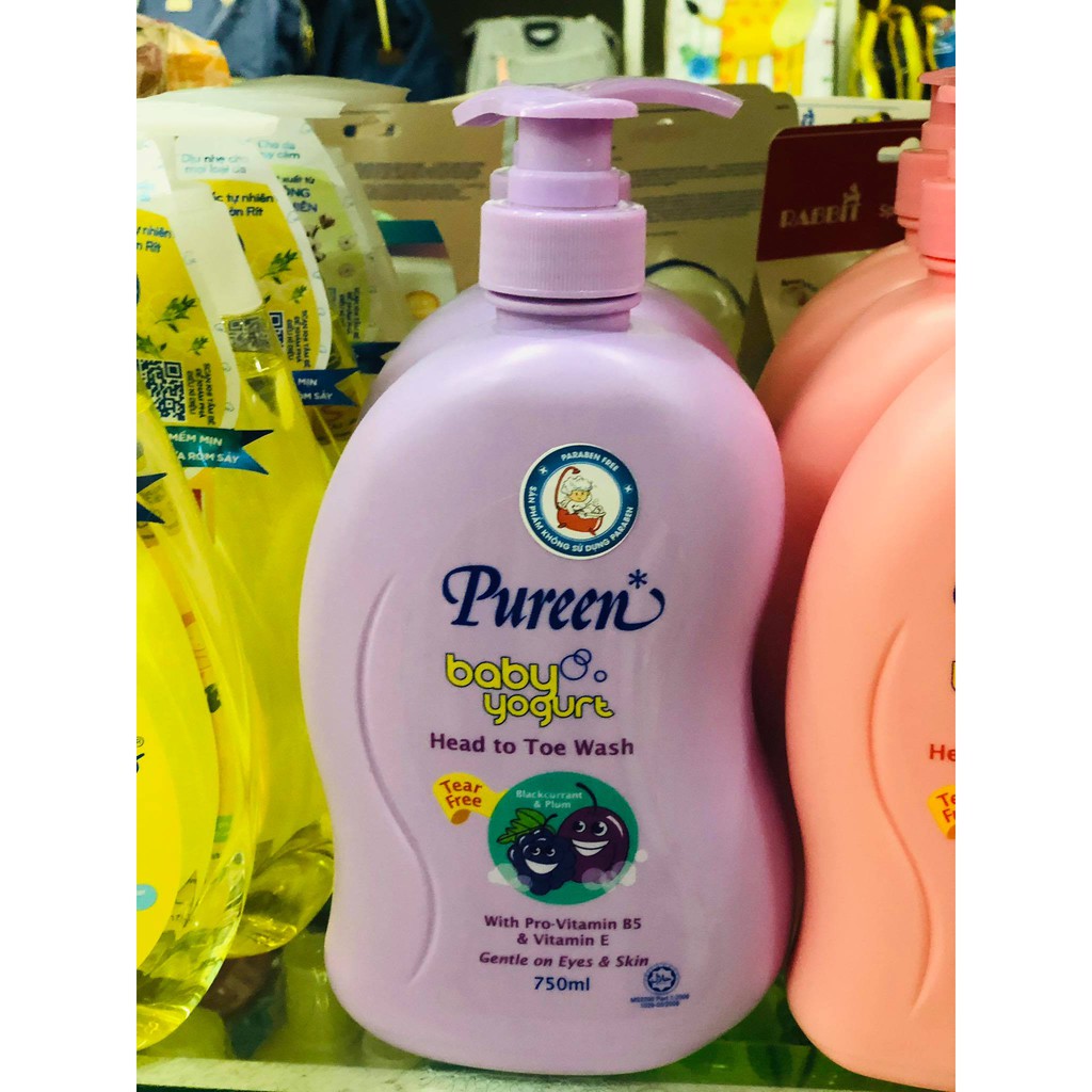 Sữa tắm gội Pureen - 750ml