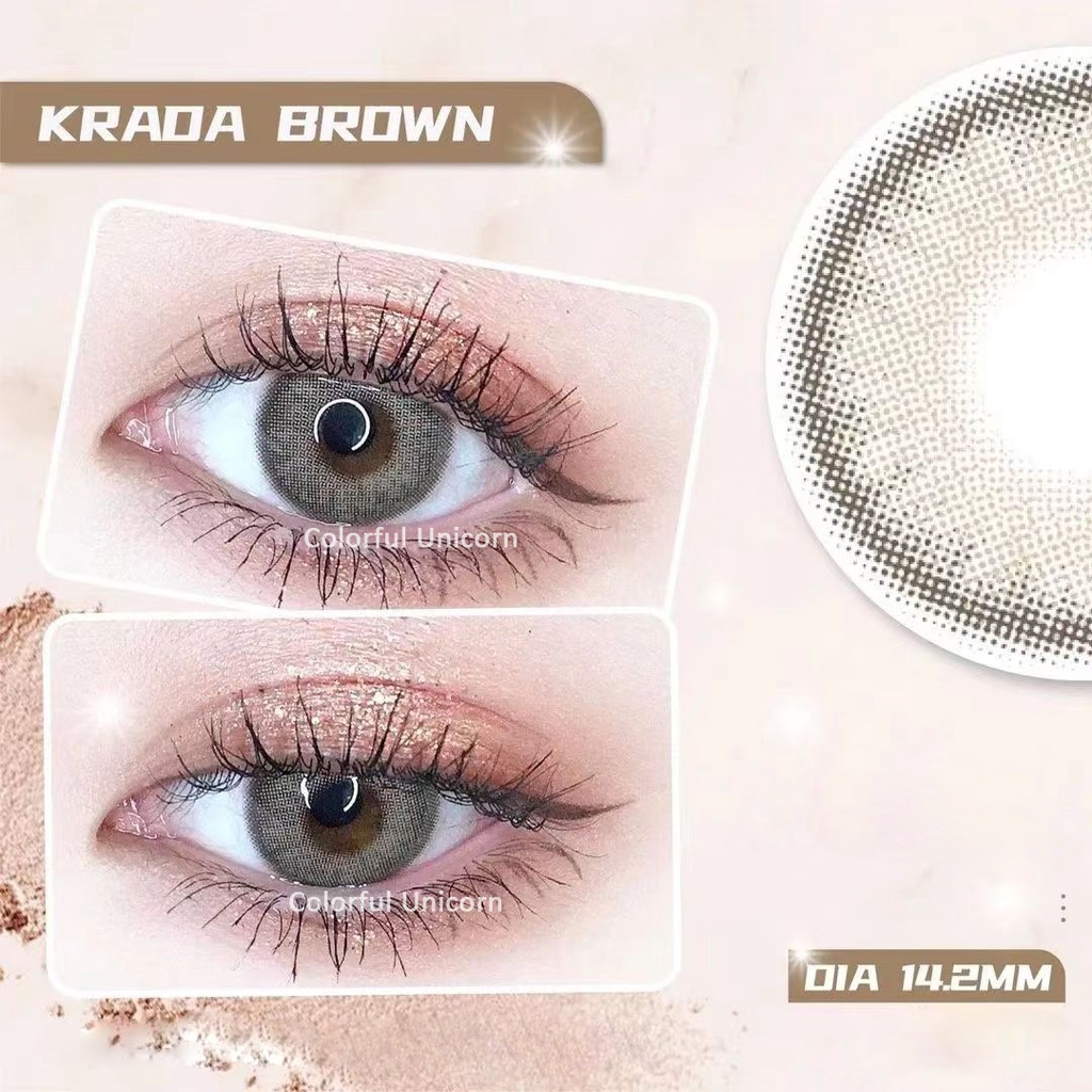 Kính áp tròng Colorhunter Dùng 1 Năm 14.0mm 0 - 8 Độ 1 cặp
