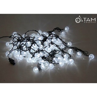 Dây Đèn Led Trang Trí Bi Bọt Nước Nhiều Màu 10 Mét 50 Bóng -Dây Đèn Trang Trí nhà hàng, quán cafe