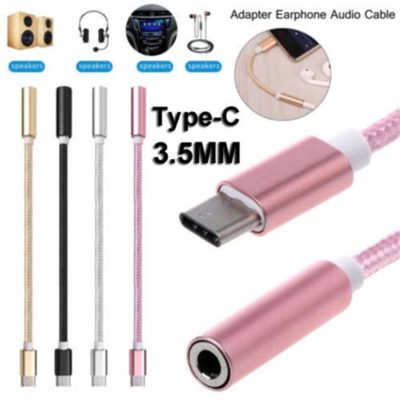 Cáp chuyển đổi USB-C sang giắc cắm âm thanh 3.5mm