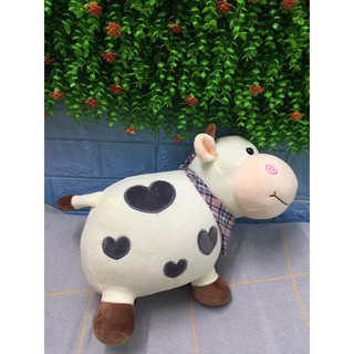 Gấu bông bò sữa 30cm/gấu bông con bò sữa dễ thương